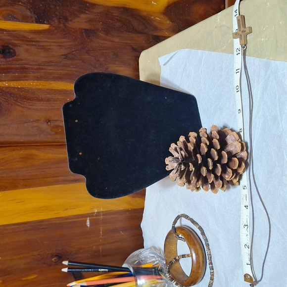 Wood set bracelet 2necklaces - Picture 5 of 5